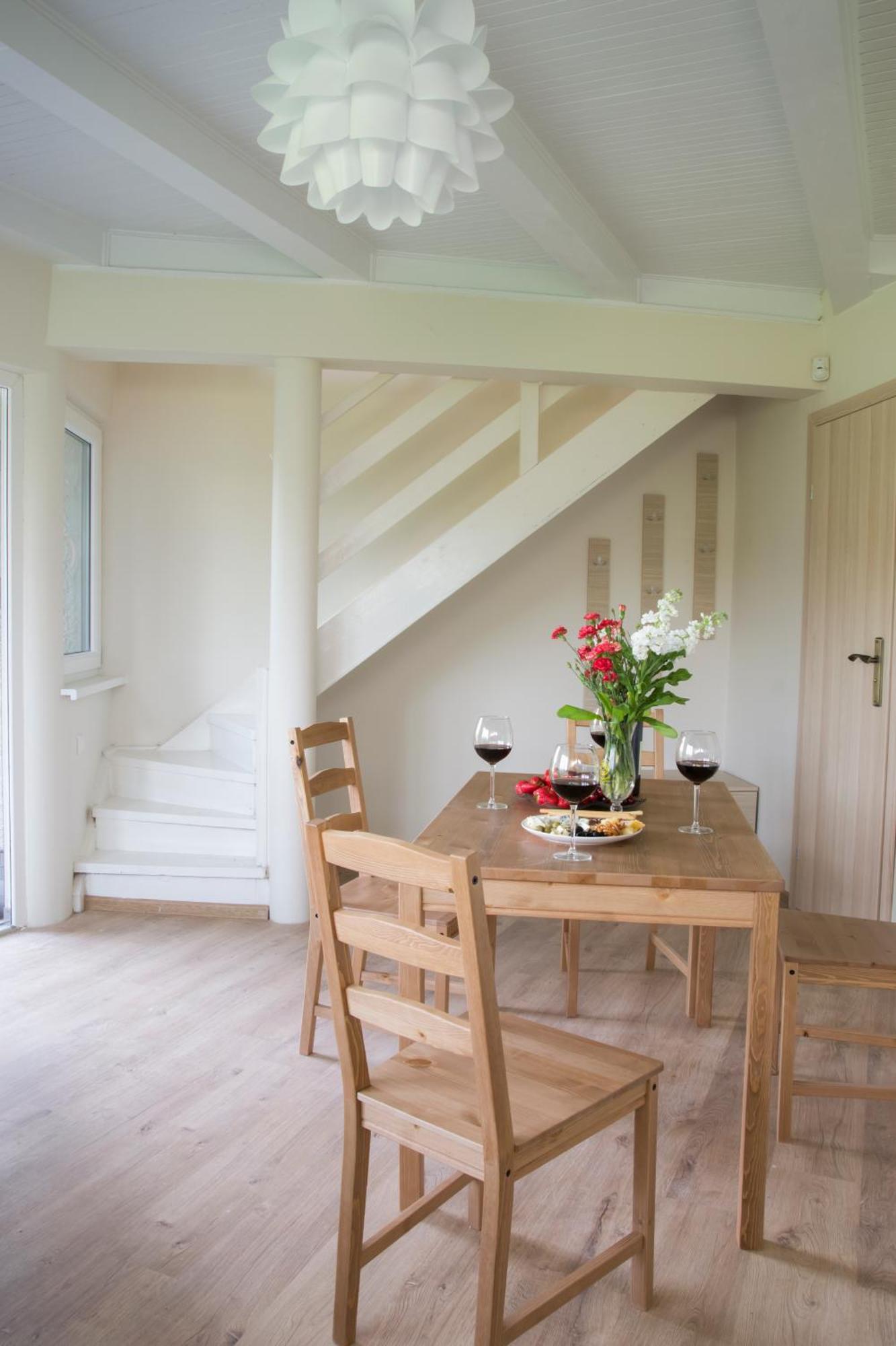 Apartamentai Upė Sventoji Bagian luar foto
