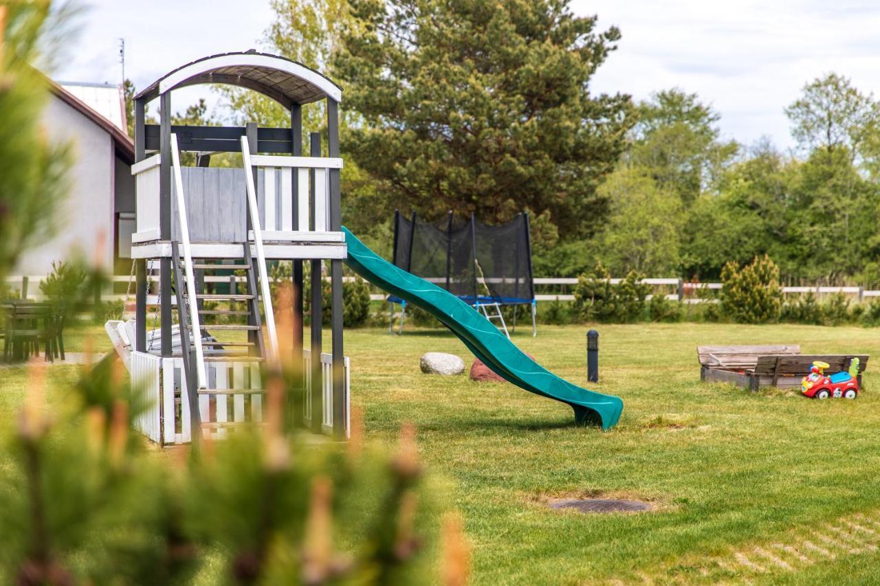 Apartamentai Upė Sventoji Bagian luar foto